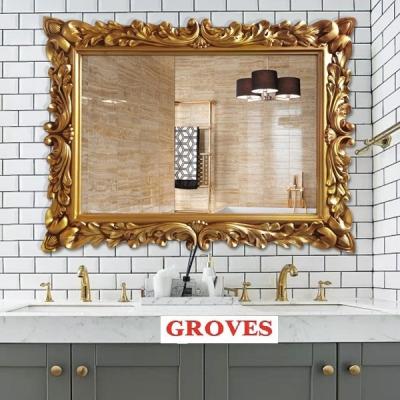 Gương tân cổ điển, mạ vàng GGPU896A (87*117 cm)