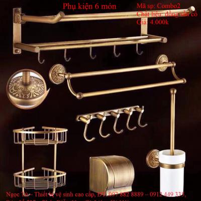 Phụ kiện đồng cổ 6 món