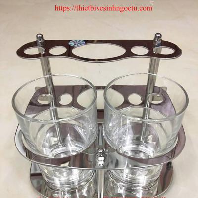 Kệ đựng cốc và kem đánh răng