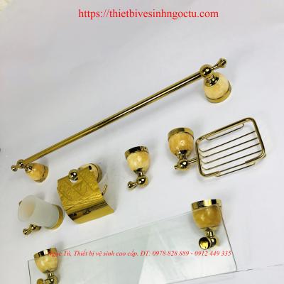 Phụ kiện 6 món mạ vàng