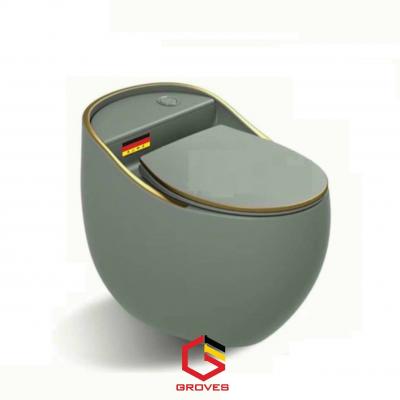 BỒN CẦU QUẢ TRỨNG GRVBC R21 GHI XÁM