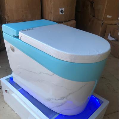 BỒN CẦU CẢM ỨNG ĐÁ CHÂN R 580UM