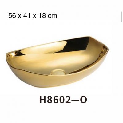 CHẬU THUYỀN MÀU ĐỒNG GRL 8602A