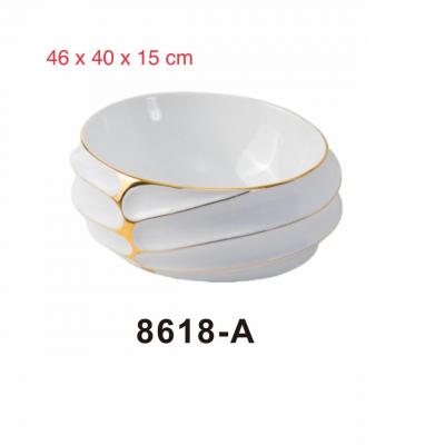 Chậu trắng ánh vàng GRL8618A