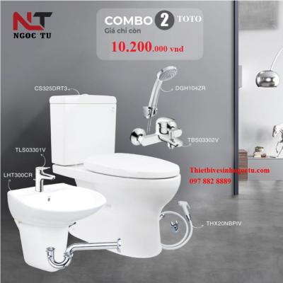 Combo thiết bị vệ sinh Toto số 2