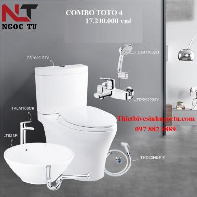 Combo thiết bị vệ sinh Toto số 4