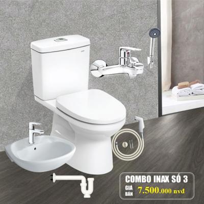 Combo thiết bị vệ sinh inax 3