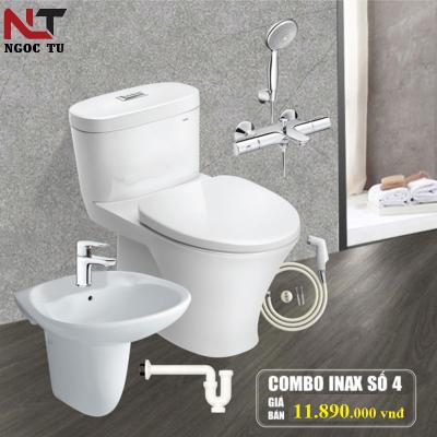 Combo thiết bị vệ sinh inax 4