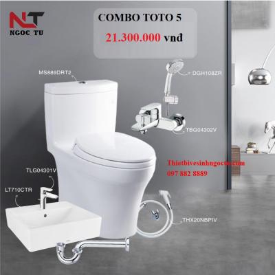 Combo thiết bị vệ sinh Toto số 5
