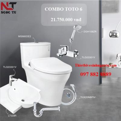 Combo thiết bị vệ sinh Toto số 6