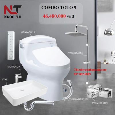 Combo thiết bị vệ sinh Toto số 9