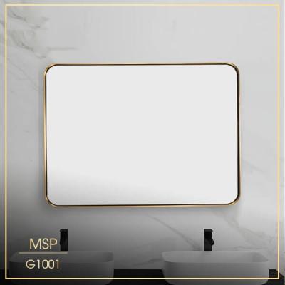 Gương chữ nhật mạ vàng 700x500 mm