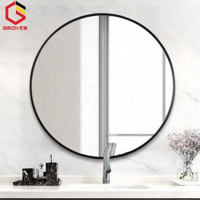 Gương tròn viền sơn đen GGD600B