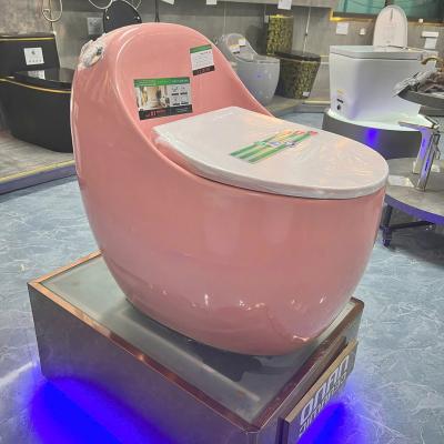 BỒN CẦU QUẢ TRỨNG R22 HỒNG