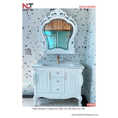 Bộ Tủ Chậu Lavabo Tân Cổ Điển CD-10-8 - Sự Tinh Tế, Thanh Lịch Cho Không Gian Hiện Đại