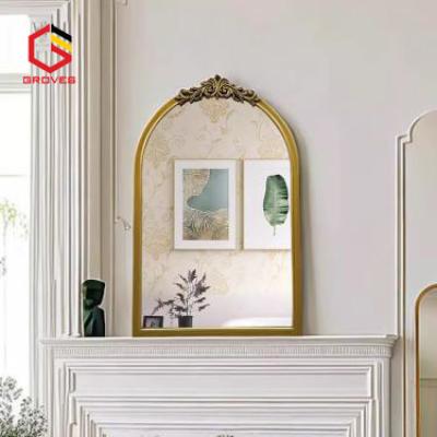 Gương decor tân cổ điển G_PU849A, màu vàng cổ