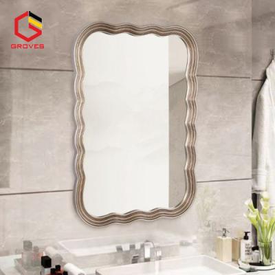 Gương trang trí, gương nhà tắm G_PU894B màu bạc cổ, Kích thước 60*90 cm