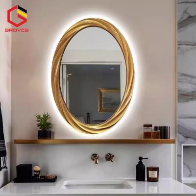 Gương tân cổ điển có đèn led G_PULED907