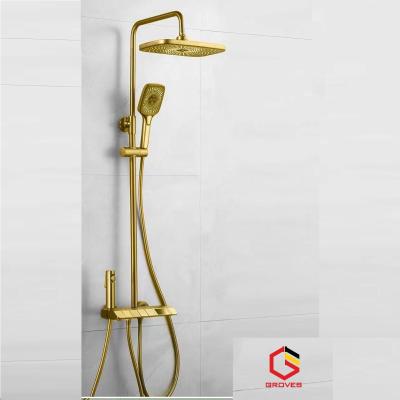 Sen đồng bảng hiển thị nhiệt độ mạ vàng GS 268 KV