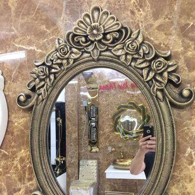 GƯƠNG TÂN CỔ ĐIỂN ĐỒNG CỔ VUA CHÚA GDNT01C (630x800x25 mm)