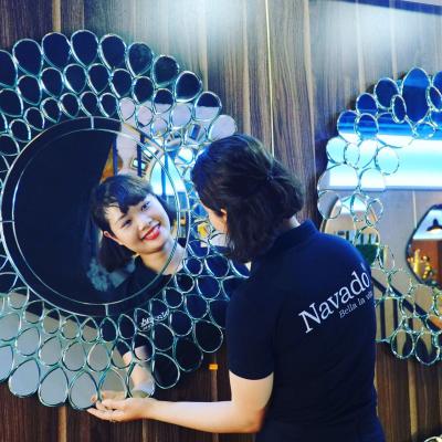 GƯƠNG NGHỆ THUẬT PHÒNG KHÁCH PEACOCK